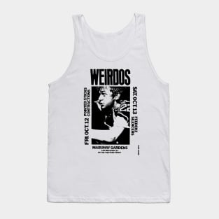 Weirdos Punk Flyer Tank Top